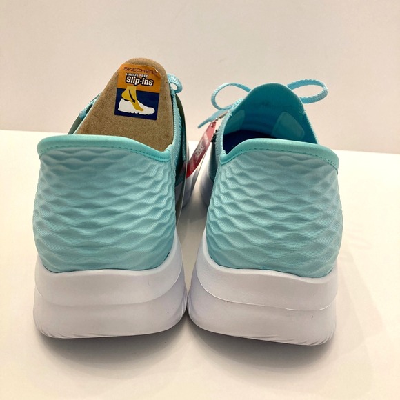 Skechers Slip Ins Aqua Womens 8.5 EU 38.5 Lightweight Washable Stretch - Picture 5 of 9